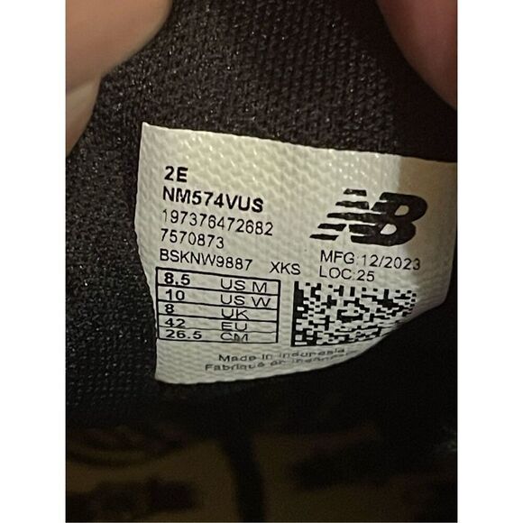 New Balance Numeric 574 Vulc Shoes - Picture 8 of 8